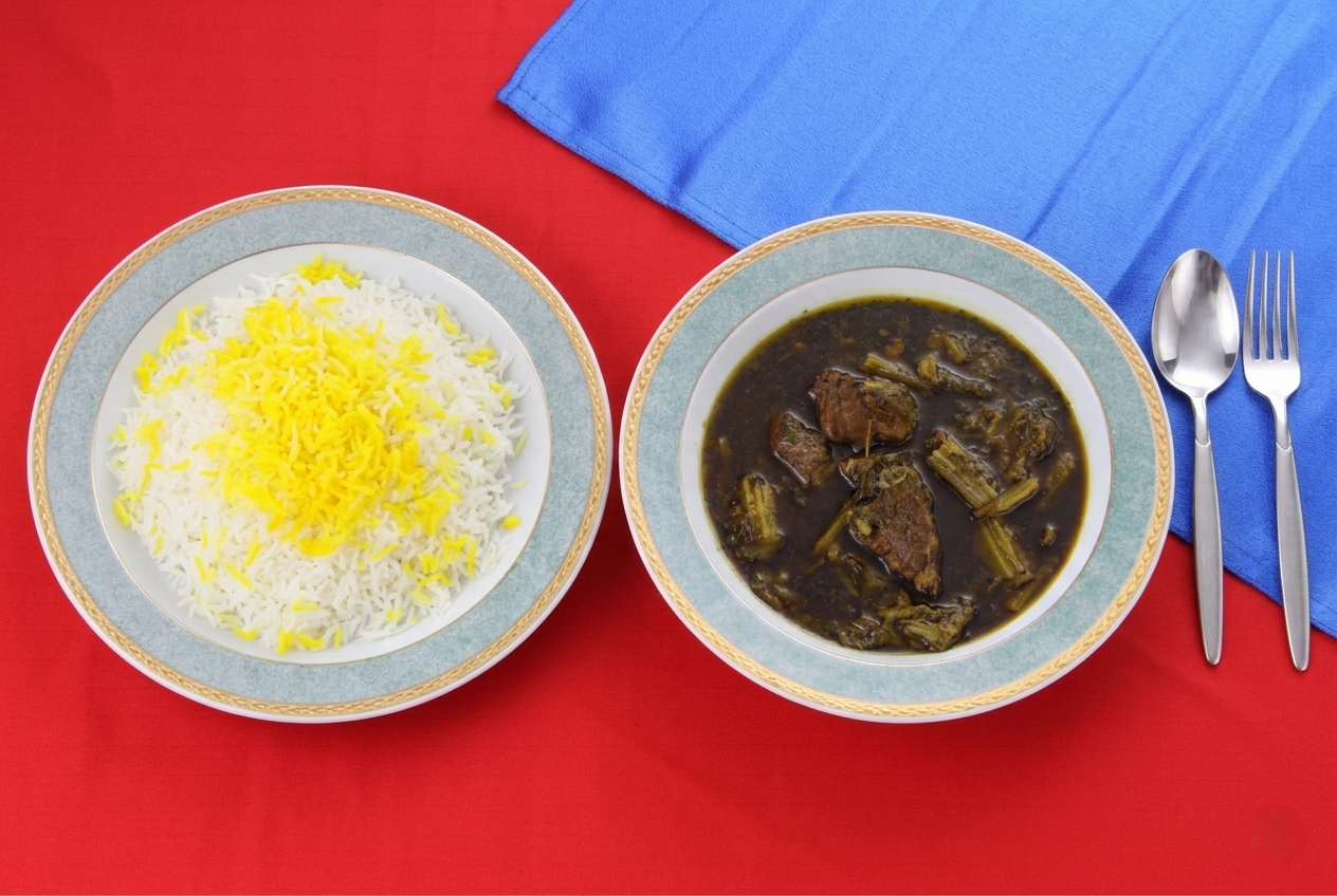 Khoresh Karafs dish